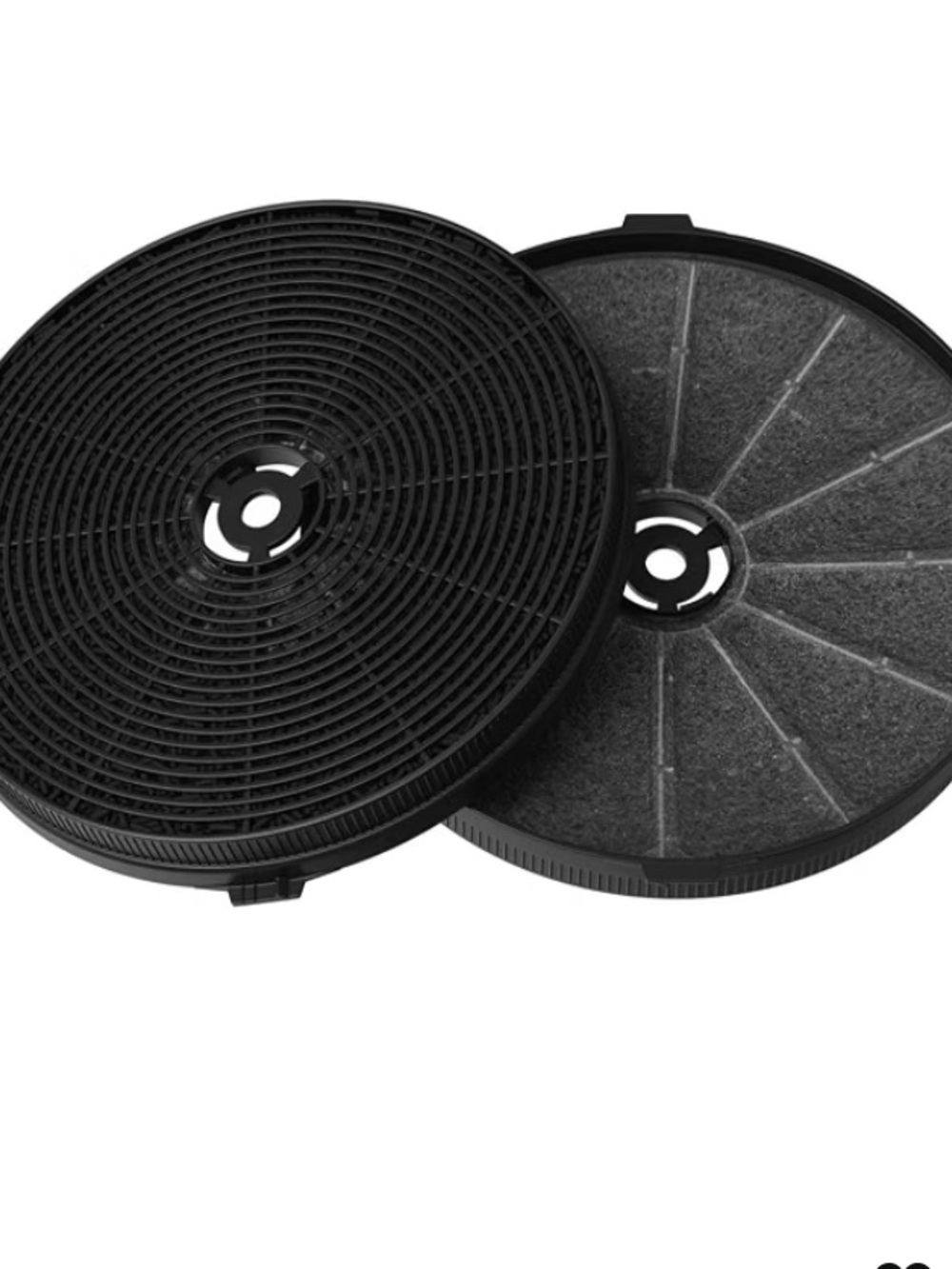 Black Replacement Carbon Filter for Kitchen Range Hood -3 sets total 6 pieces